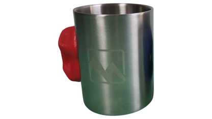 Stainless Steel Rock Climbing Crimp Mug 14oz Capacity